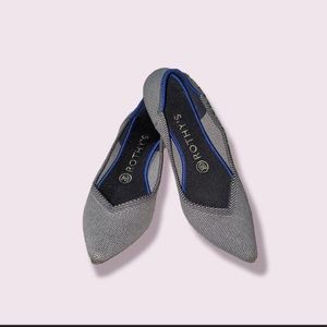Rothy’s pointed toes flat shoes Sz W7